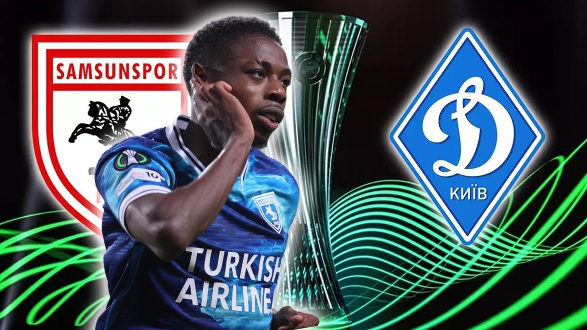 Samsunspor-Dinamo Kiev ma saat kata Samsunspor-Dinamo Kiev ma hangi kanalda Samsunspor Dinamo Kiev Konferans Ligi fotoraflar resimleri