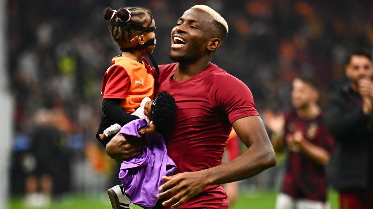 victor osimhen galatasaray ampiyonlar ligi fotoraflar resimleri