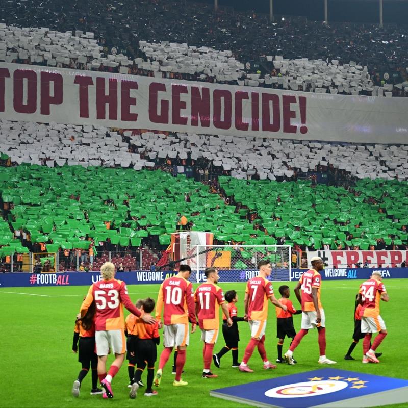 UEFA koreografiyi sindiremedi! Galatasaray'a ceza verilecek iddias