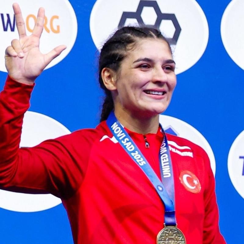 Dnya ampiyonu oldu! Nesrin Ba'tan altn madalya