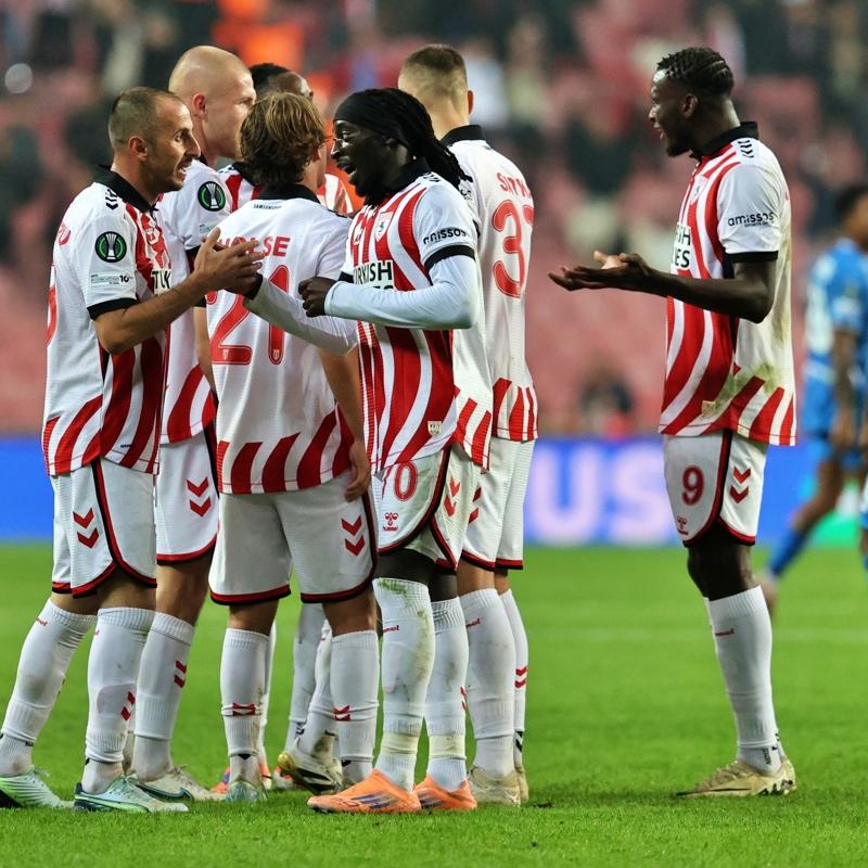 Samsunspor, Konferans Ligi'nde ilk 8'e girmek istiyor