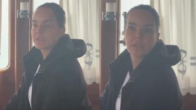 Beng ve ailesi denizin ortasnda hortuma yakaland! Korku dolu anlar kameralara yansd