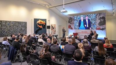 Usta sanat Burhan Doanay'a Yldzl Sohbetler vefas