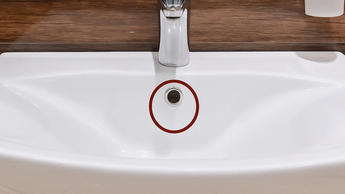 lavabo delik lavabodaki delik neden var fotoraflar resimleri