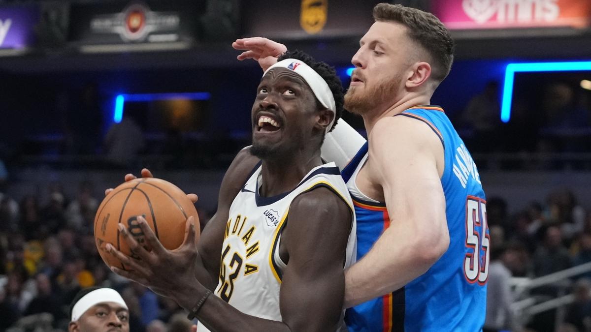 oklahoma city thunder indiana pacers nba fotoraflar resimleri