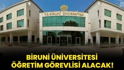 Biruni niversitesi retim Grevlisi alacak!