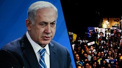 Netanyahu'nun biletini kestiler! Yzde 52'si kar kt