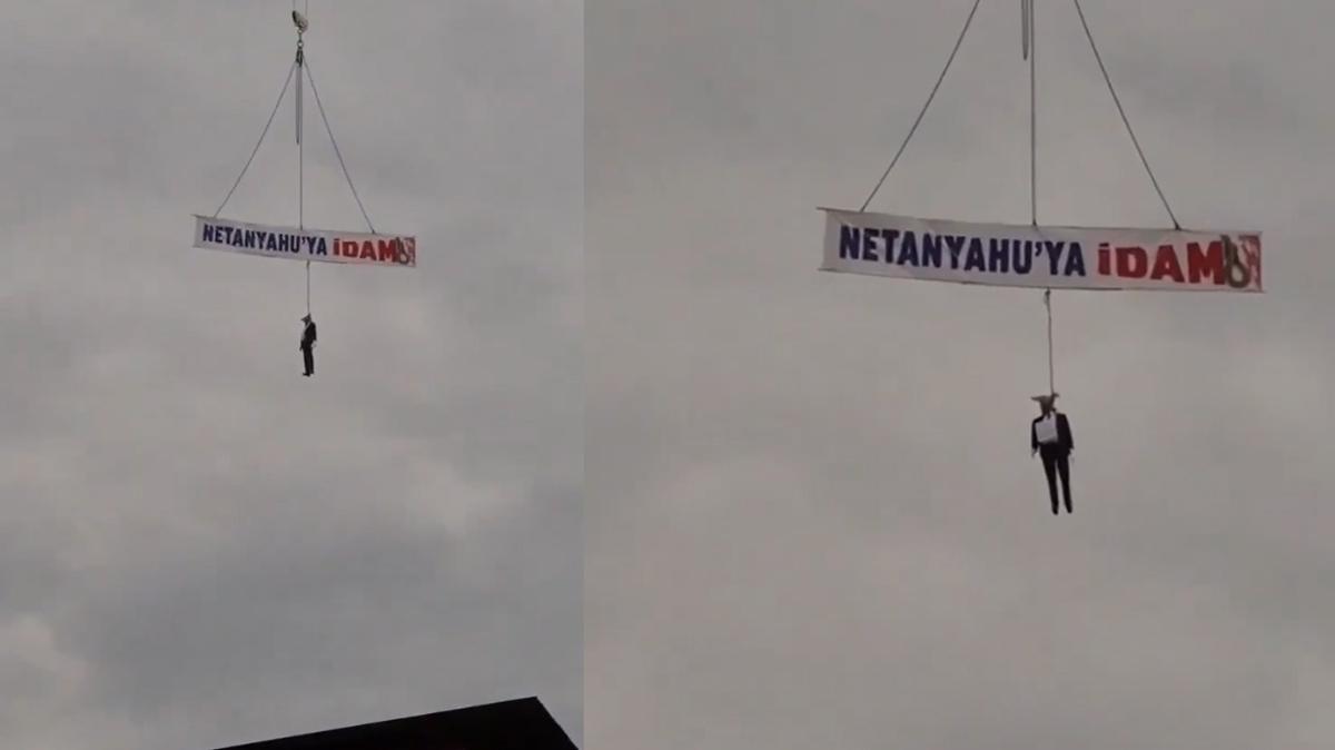 israil trabzon maket netanyahu fotoraflar resimleri