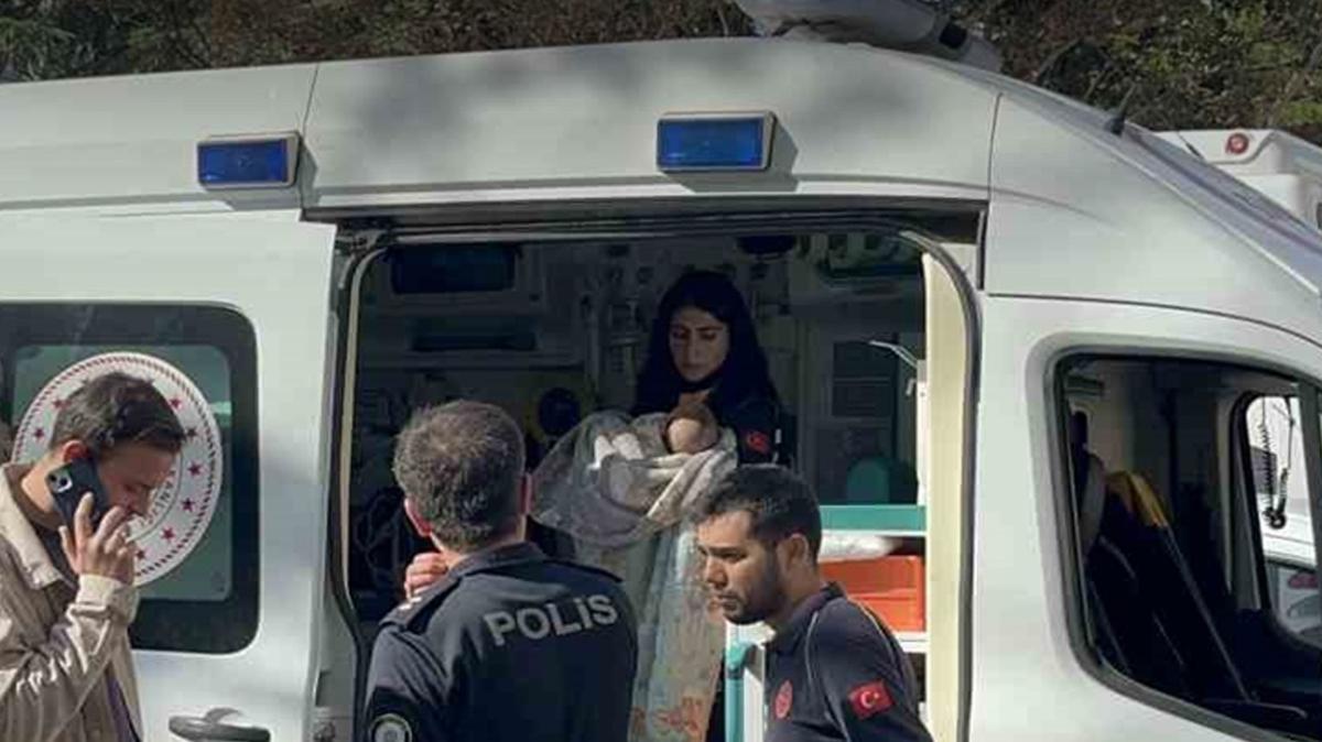 bebek koruma altnda annesi terk etti orlu polis mdahale fotoraflar resimleri