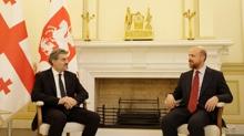 Tiflis'te dostluk rzgar... Dnya Etnospor Birlii Bakan Bilal Erdoan Grcistan'da