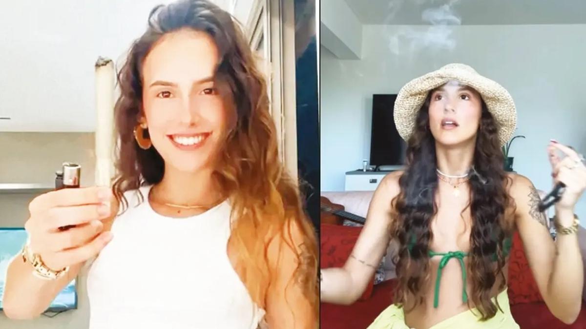 Melissa Said Sosyal medya fenomeni Kurye skandal fotoraflar resimleri