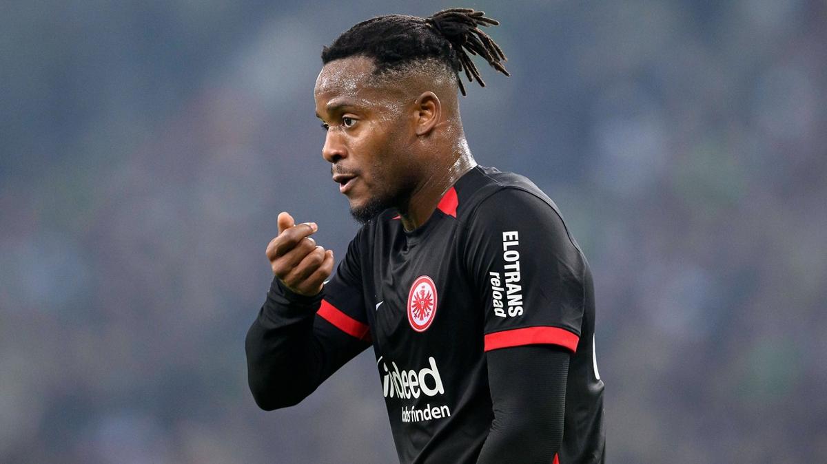 michy batshuayi eintracht frankfurt bundesliga fotoraflar resimleri