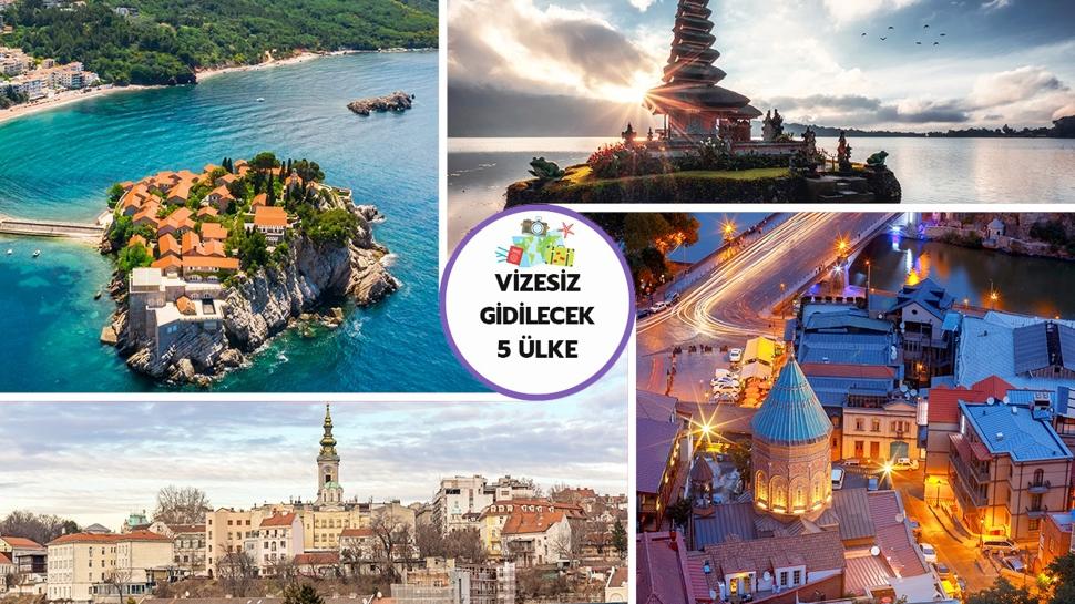 Trklerin vizesiz gidebilecei 5 lke! Sadece pasaport yetiyor