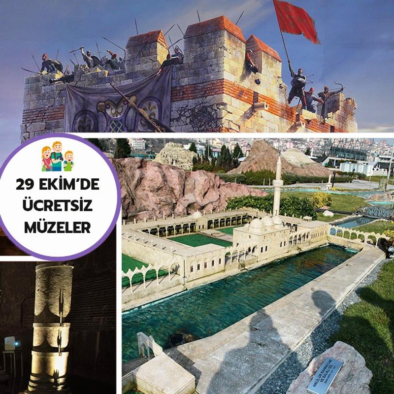 29 Ekim'de stanbul'da cretsiz gezilebilecek mzeler