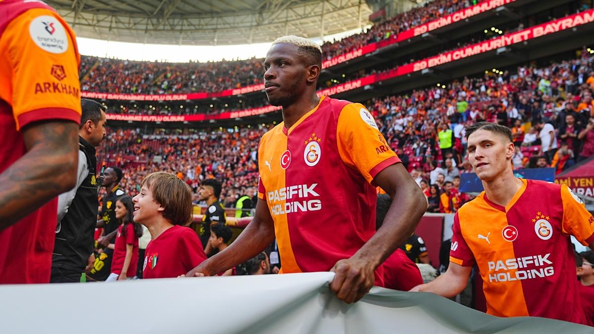 galatasaray osimhen sper lig fotoraflar resimleri