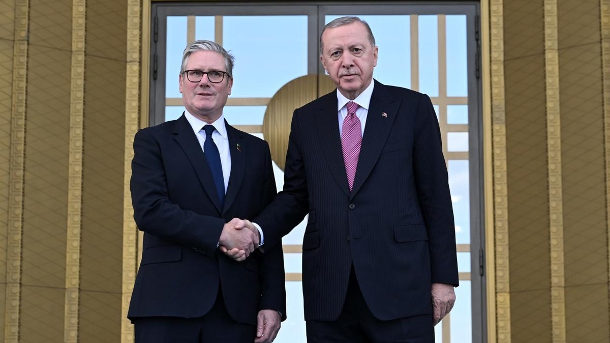 Bakan Erdoan Starmer ngiltere fotoraflar resimleri