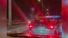 Bakrky'de kadn srcye saldrmt: O trafik zorbas yakaland