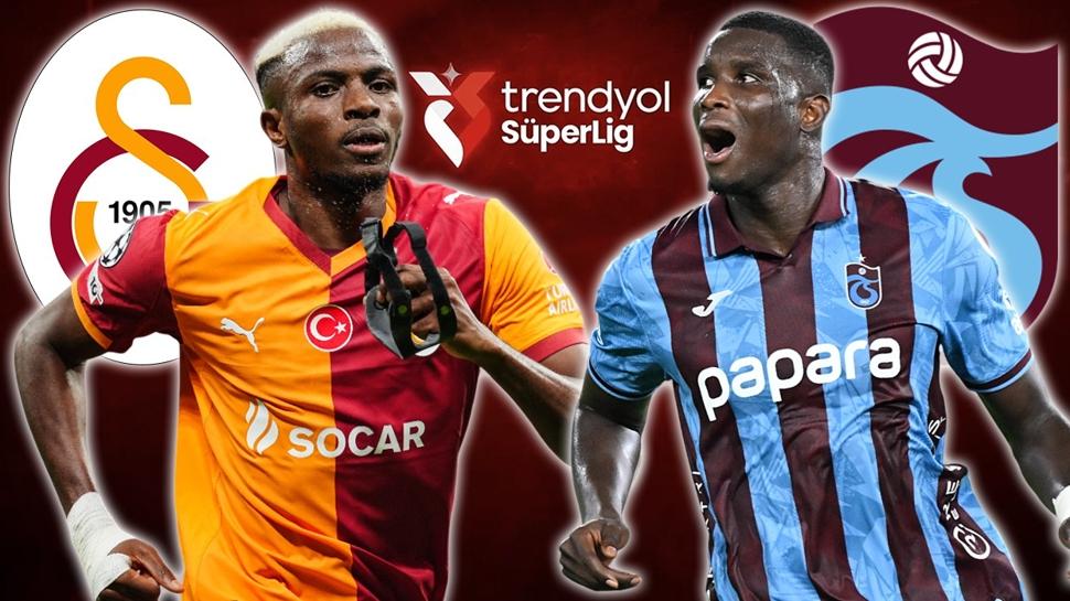 Sper Lig'de derbi haftas! Galatasaray-Trabzonspor ma ne zaman?