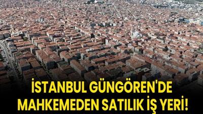 stanbul Gngren'de mahkemeden satlk i yeri!