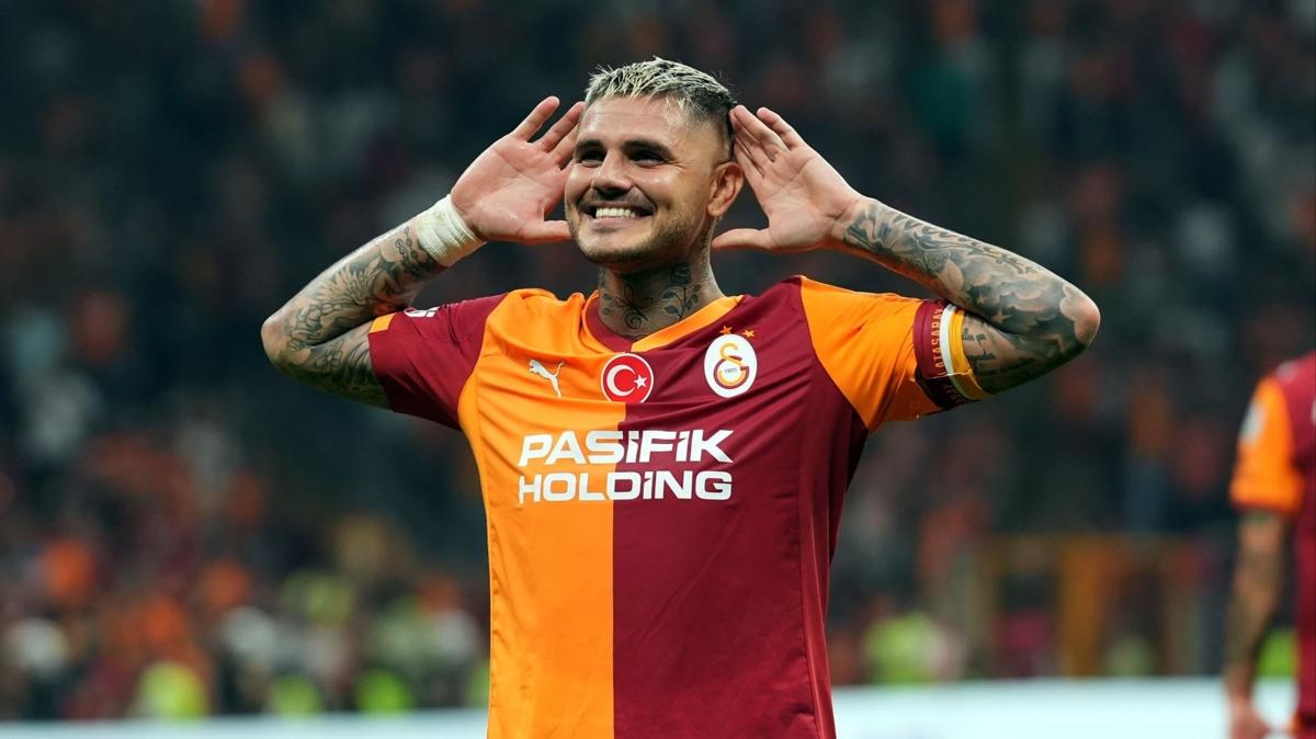 mauro icardi galatasaray sper lig fotoraflar resimleri