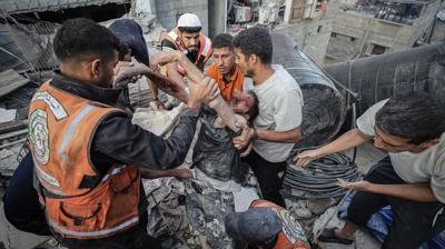 Katil srail atekesi bozdu! 104 Filistinli ehit oldu