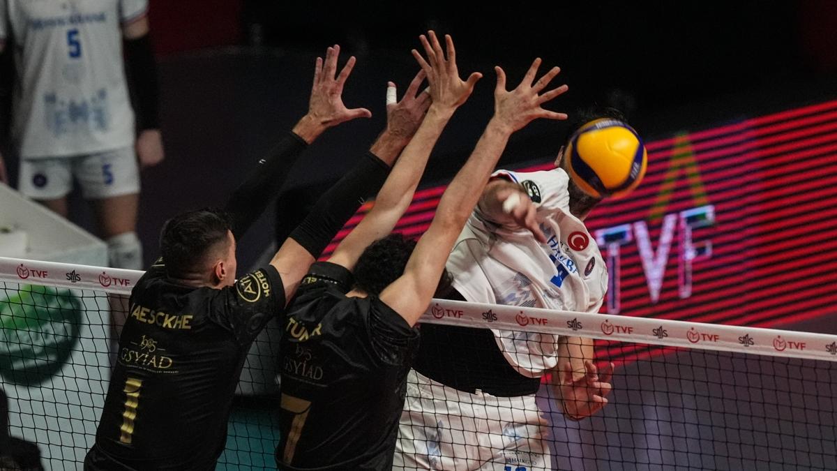 Voleybol Efeler Ligi Halkbank Galatasaray fotoraflar resimleri
