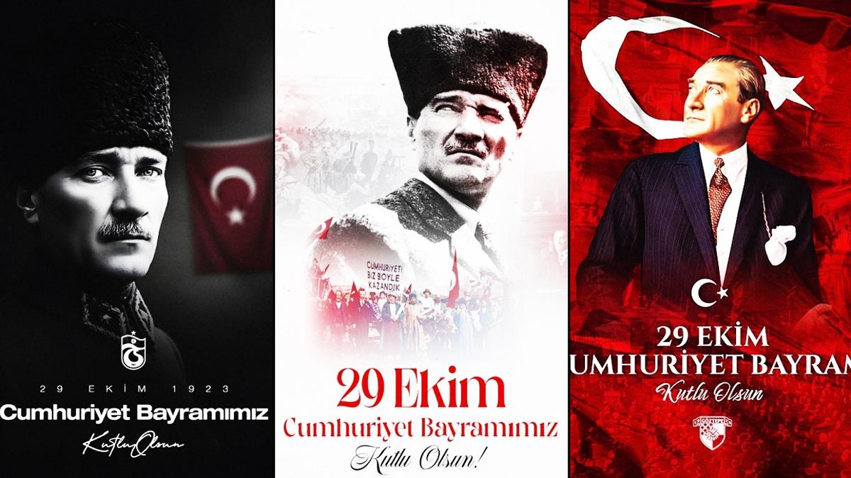 fenerbahe galatasaray trabzonspor 29 ekim cumhuriyet bayram beikta fotoraflar resimleri