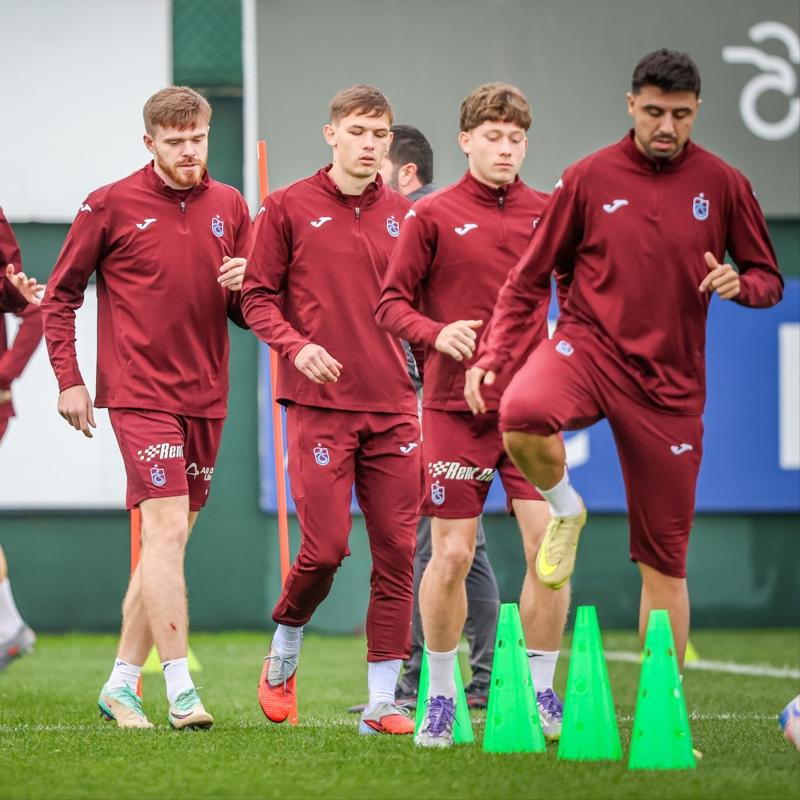 Trabzonspor, Galatasaray derbisine hazrlanyor