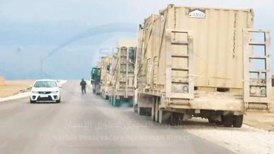 ABD'den Suriye'ye askeri sevkiyat