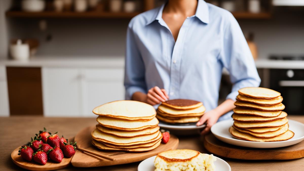 pankek tarifi kahvalt fotoraflar resimleri