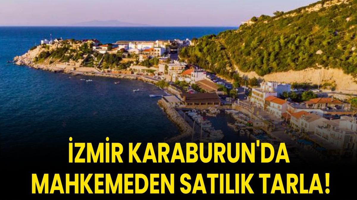 Karaburun tarla  mahkeme sat  zmir fotoraflar resimleri