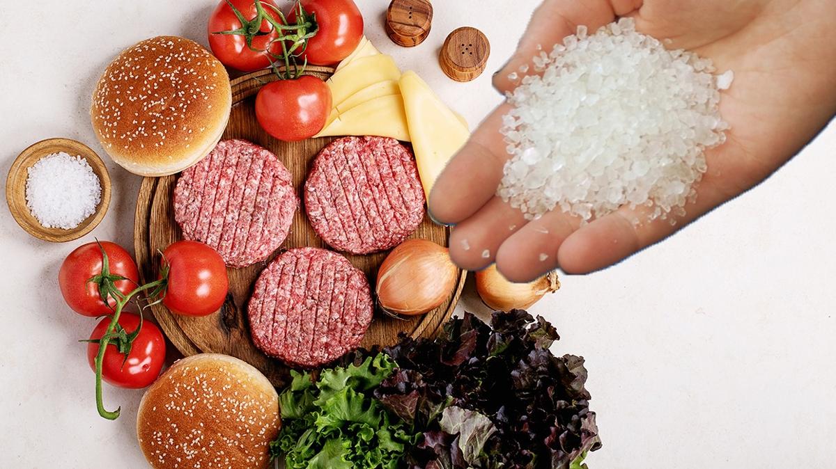 in tuzu in tuzunun zararlar Hamburger fotoraflar resimleri