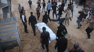 Hamas ve Kzlha, Han Yunus'ta esirlerin yer tespiti almalarna tekrar balad