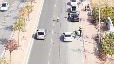 Polisi grnce src deitirdiler, drondan kaamadlar