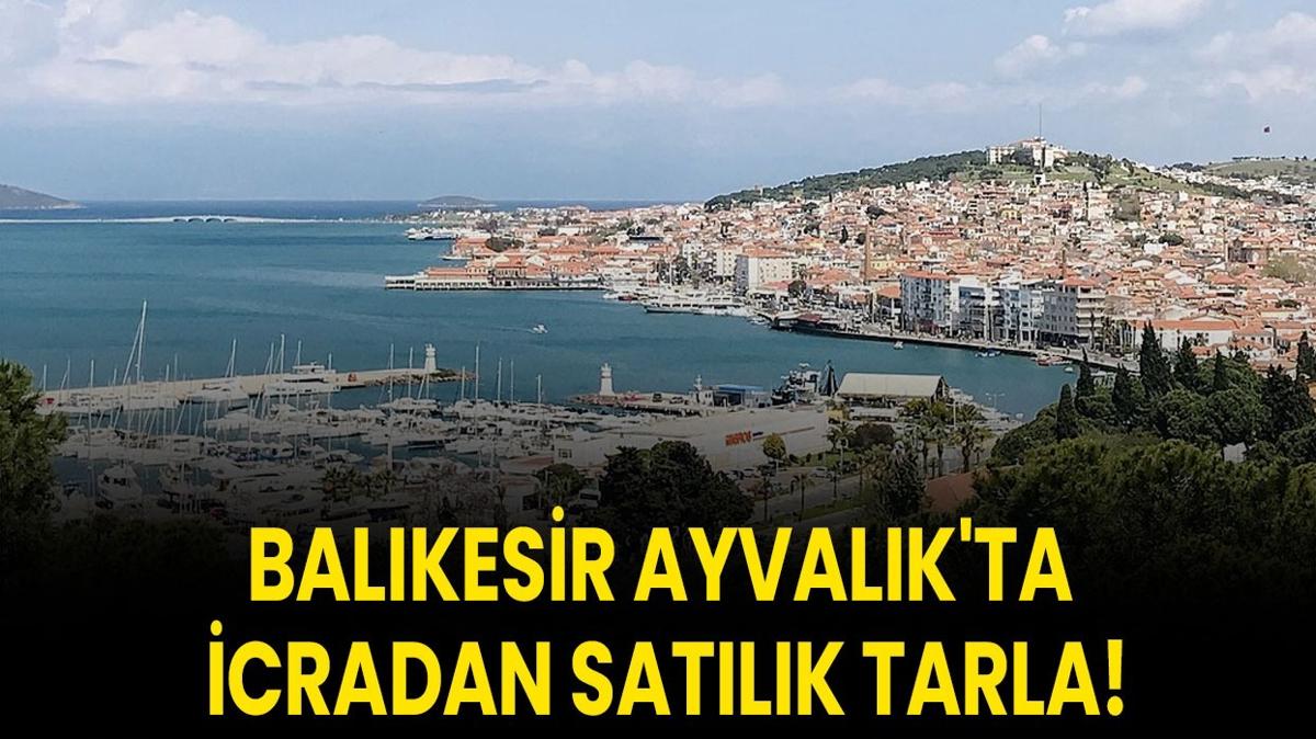 Balikesir Ayvalik tarla icra satis metrekare fotoraflar resimleri