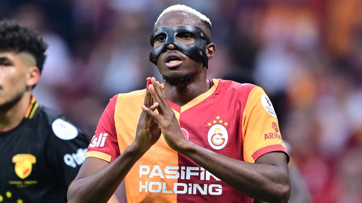 barcelona lewandowski victor osimhen fotoraflar resimleri