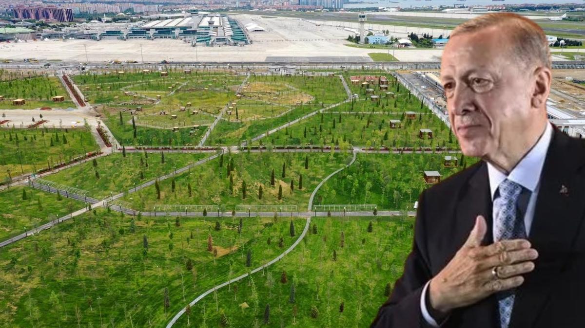 bakan erdoan Atatrk Havaliman millet bahesi fotoraflar resimleri