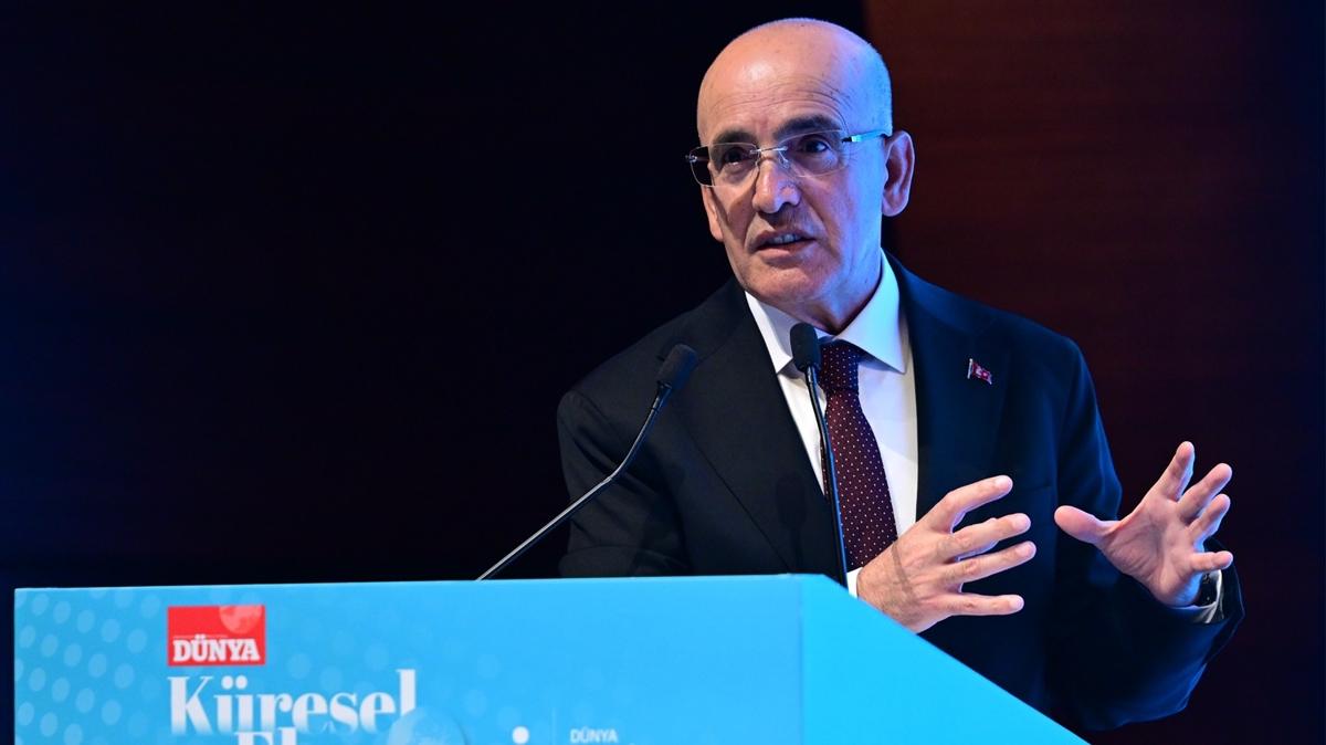 Hazine ve Maliye Bakan Mehmet imek Bakan imek enflasyon fotoraflar resimleri