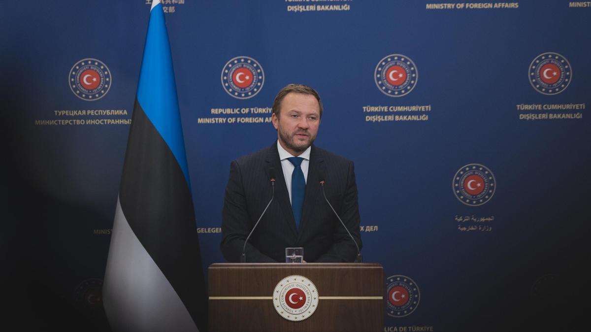 Estonya Dileri Gazze insani durum srail bask fotoraflar resimleri