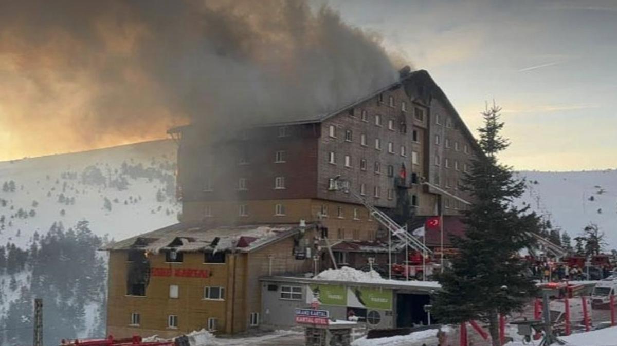 Kartalkaya otel facias dava karar Halit Ergl fotoraflar resimleri