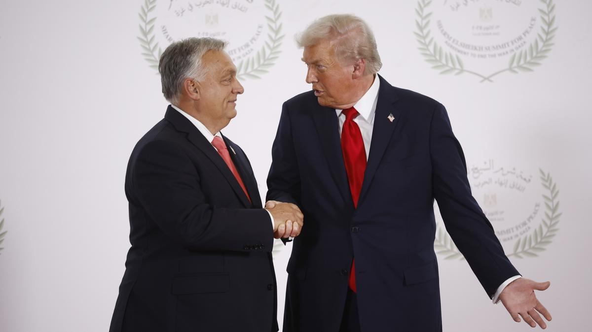 ABD macaristan trump orban fotoraflar resimleri