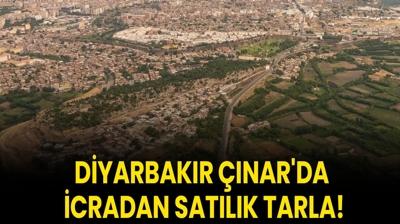 Diyarbakr nar'da icradan satlk tarla!