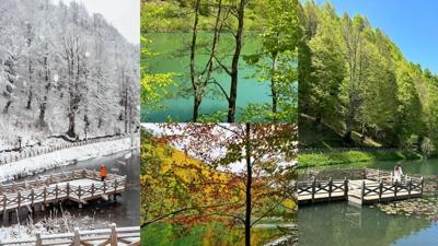 Sonbahar manzaras bir baka... Ulugl Tabiat Park grlmeye deer