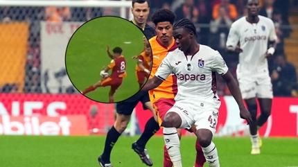 Trabzonspor penalt bekledi! te RAMS Park'ta o anlar...