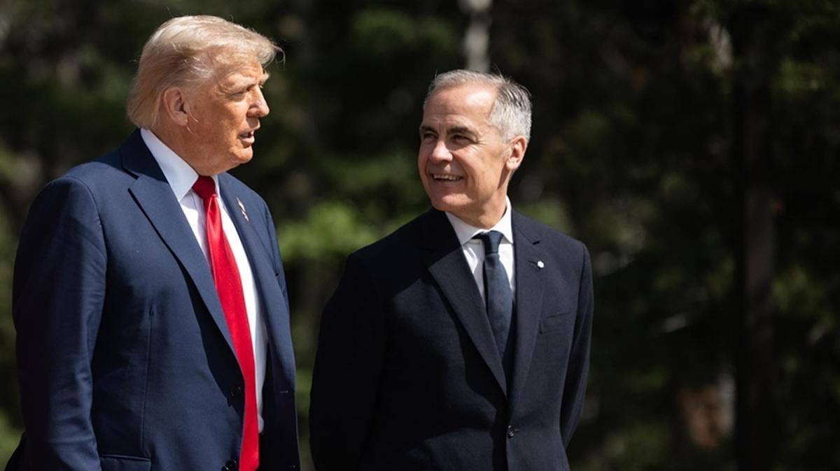 Donald Trump Mark Carney Ronald Reagan fotoraflar resimleri