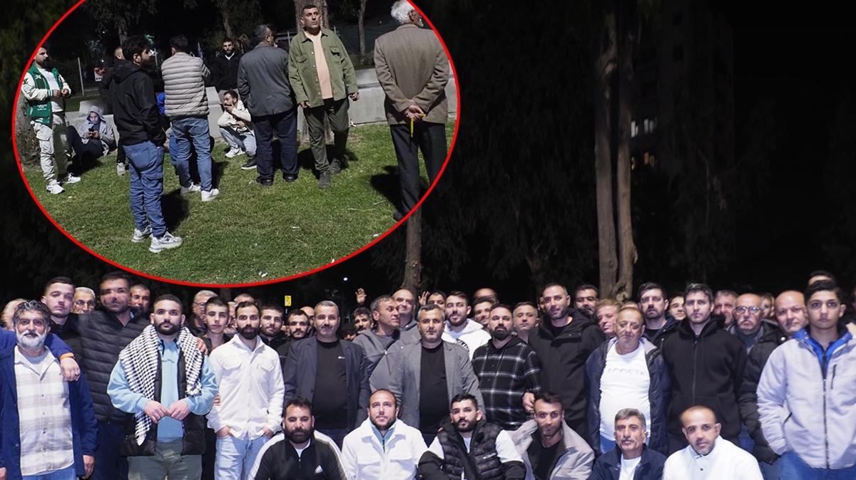  madur edecek uygulama  bostanl pazar yerinde chp fotoraflar resimleri