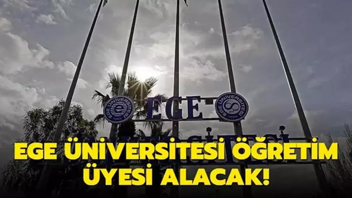 Ege niversitesi Rektrl retim Grevlisi Alm Akademik Kadro Byme fotoraflar resimleri