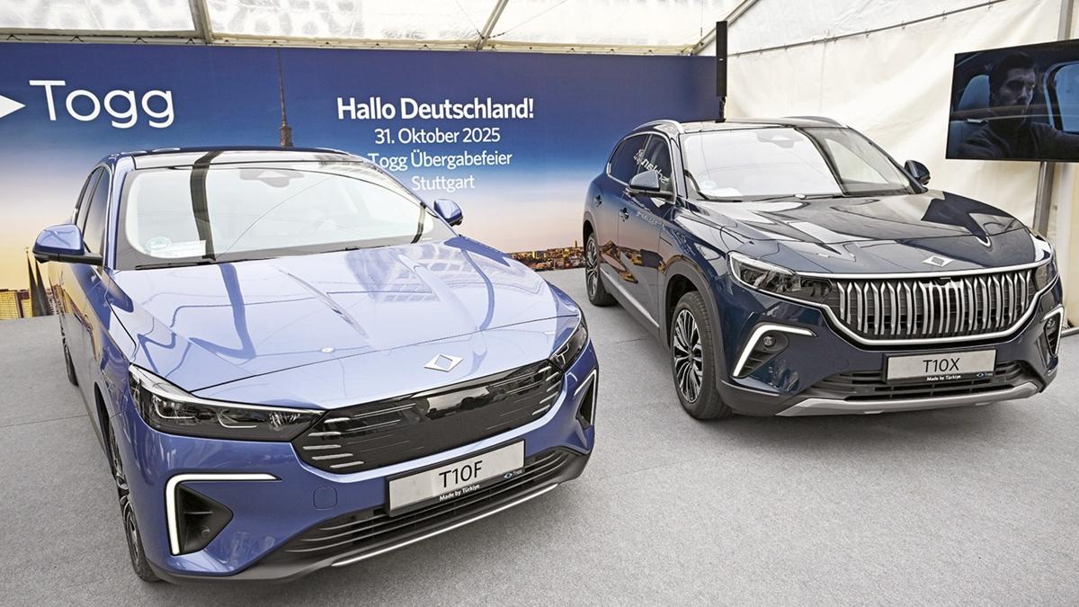 Togg teslimat  milli otomobil  Avrupa teslimat fotoraflar resimleri