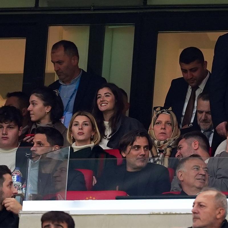 Vincenzo Montella, RAMS Park'ta derbiyi takip etti