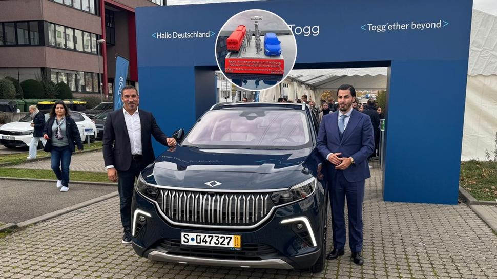 Almanya'da TOGG srprizi: Artk bizim arabalarmz geliyor